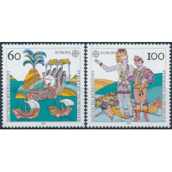 Vokietijos pašto ženklai (1992). Amerikos atradimas
