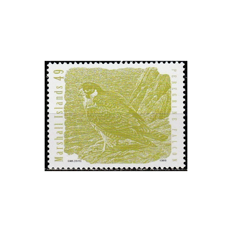 Marshall Islands stamps (2015) for sale. Peregrine Falcon
