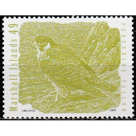Marshall Islands stamps (2015) for sale. Peregrine Falcon