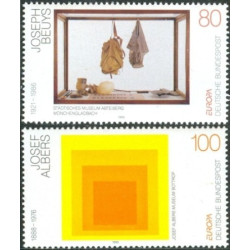 Vokietijos pašto ženklai (1993). Šiuolaikinis menas: paveikslai