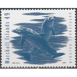 Marshall Islands stamps (2015) for sale. Bottlenose dolphin