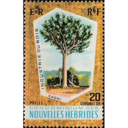 Naujųjų Hebridų pašto ženklai (1969). Agatis, gumos pramonė