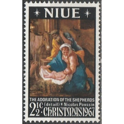 Niue pašto ženklai (1967). Religiniai paveikslai