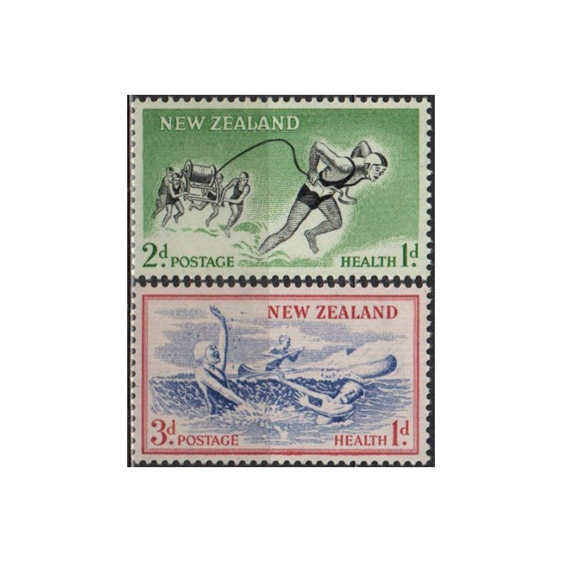 Naujosios Zelandijos pašto ženklai (1957). Aktyvus poilsis