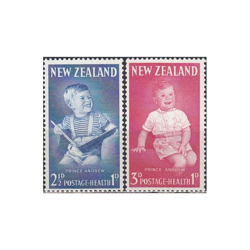 New Zealand stamps (1963) for sale. Prince Andrew (Duke of York)