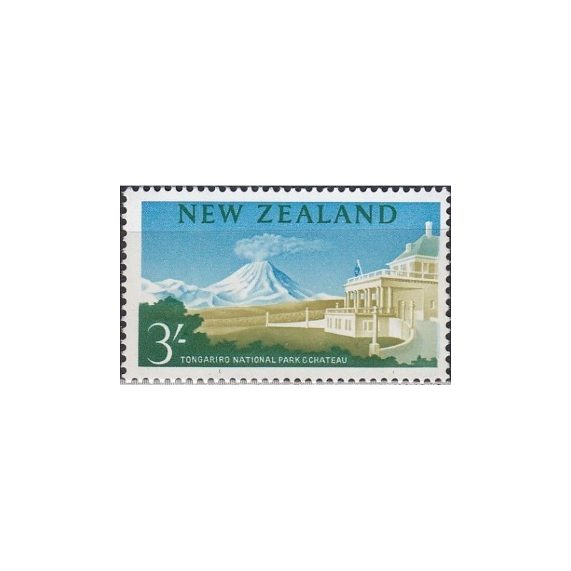 New Zealand stamps (1964) for sale. Natural landscape
