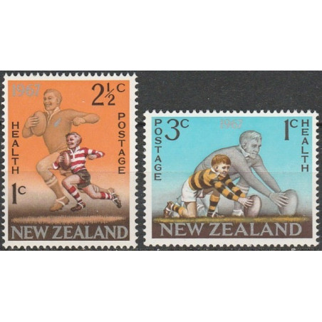 New Zealand stamps (1967) for sale. Sports