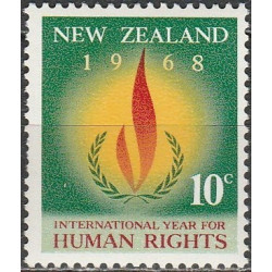 New Zealand stamps (1968) for sale. Human rights declaration