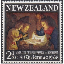 New Zealand stamps (1968) for sale. Christmas (painting)