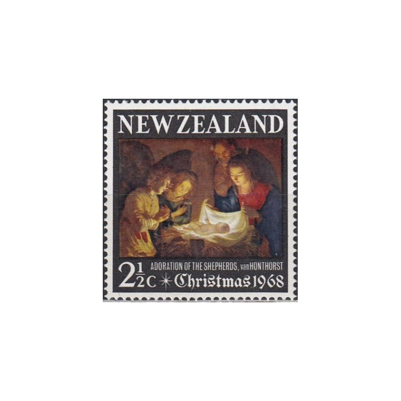 New Zealand stamps (1968) for sale. Christmas (painting)
