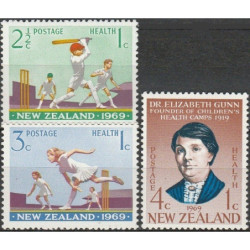 New Zealand stamps (1969) for sale. Summer camp for children