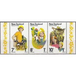 Naujosios Zelandijos pašto ženklai (1976). Vaikai ir gyvūnai