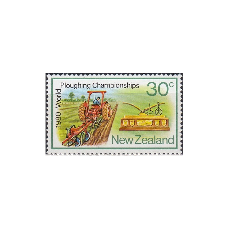 New Zealand stamps (1980) for sale. World Ploughing championships