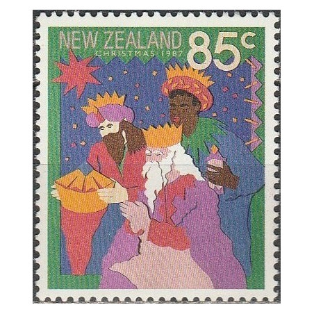 Naujosios Zelandijos pašto ženklai (1987). Kalėdos