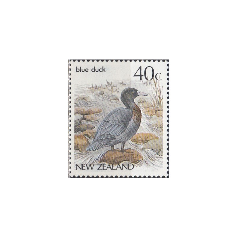 New Zealand stamps (1987) for sale. Blue duck