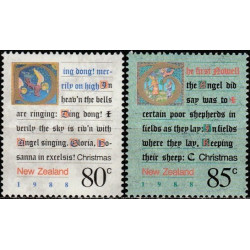 New Zealand stamps (1988) for sale. Christmas
