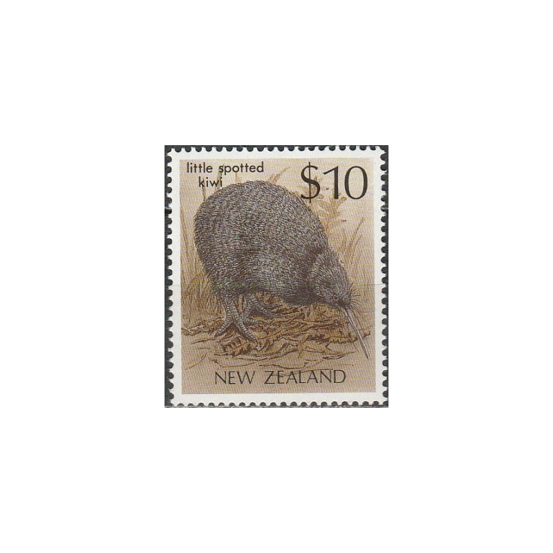 Naujosios Zelandijos pašto ženklai (1989). Kivis (paukštis)