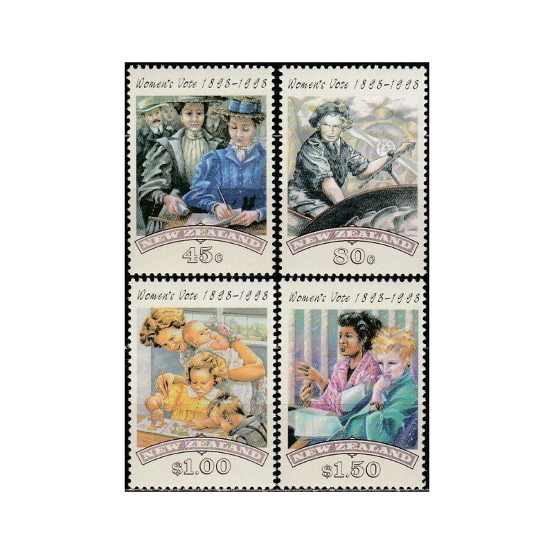 New Zealand stamps (1993) for sale. Woman rights