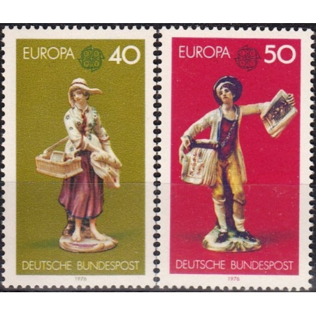 Vokietijos pašto ženklai (1976). Amatininkų rankdarbiai