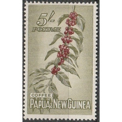 Papua Naujosios Gvinėjos pašto ženklai (1958). Kavos vaisiai