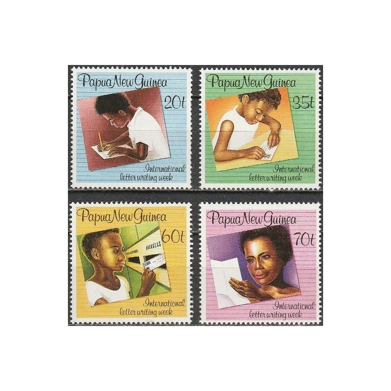 Papua Naujosios Gvinėjos pašto ženklai (1989). Laiškai