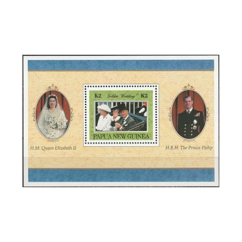 Papua New Guinea stamps (1997) for sale. Royal families