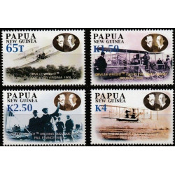 Papua Naujosios Gvinėjos pašto ženklai (2003). Aviacijos istorija