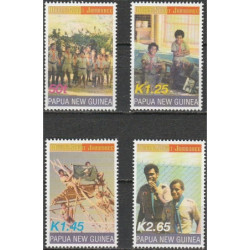 Papua Naujosios Gvinėjos pašto ženklai (2003). Skautai