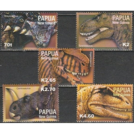 Papua New Guinea stamps (2004) for sale. Reptiles and amphibians