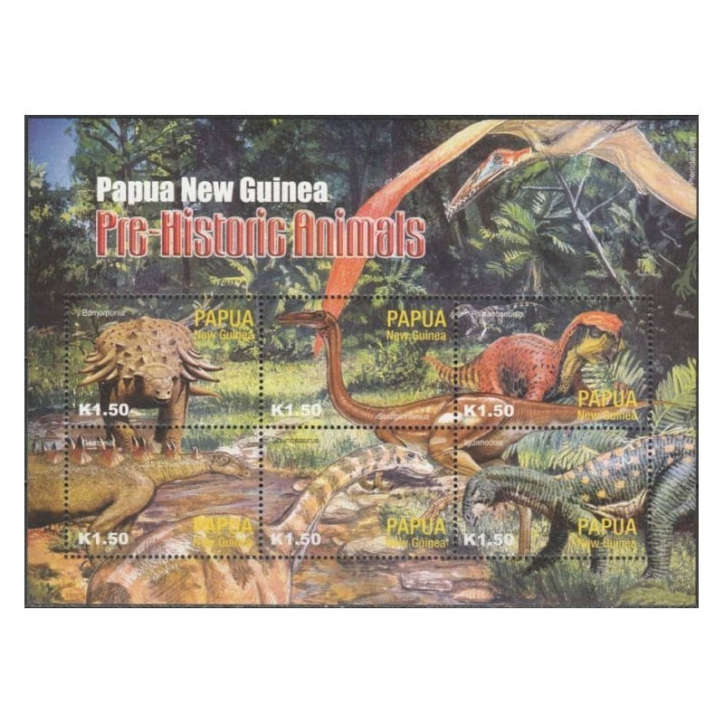 Papua Naujosios Gvinėjos pašto ženklai (2004). Ropliai ir varliagyviai
