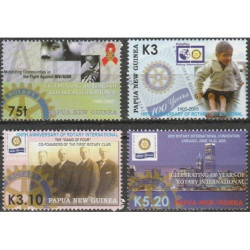 Papua Naujosios Gvinėjos pašto ženklai (2005). Rotary International