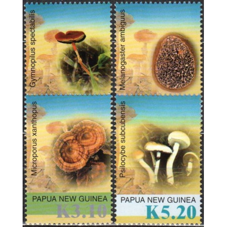 Papua Naujosios Gvinėjos pašto ženklai (2005). Grybai