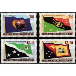 Papua New Guinea stamps (2005) for sale. National flags
