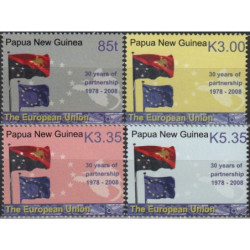 Papua New Guinea stamps (2008) for sale. Partnershipwith European Union
