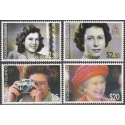 Solomon Islands stamps (2006) for sale. 80 years Elisabeth II