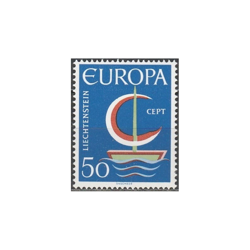 Lichtenšteino pašto ženklai (1966) - Fantastiškos Europa ženklų kainos‎