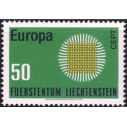 Lichtenšteino pašto ženklai (1970) - Fantastiškos Europa ženklų kainos‎