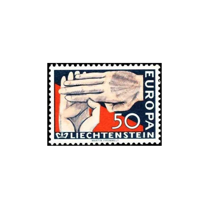 Lichtenšteino pašto ženklai (1962) - Fantastiškos Europa ženklų kainos‎