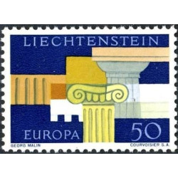 Lichtenšteino pašto ženklai (1963) - Fantastiškos Europa ženklų kainos‎