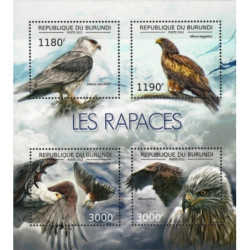 Burundi stamps (2012) for sale. Birds of Prey