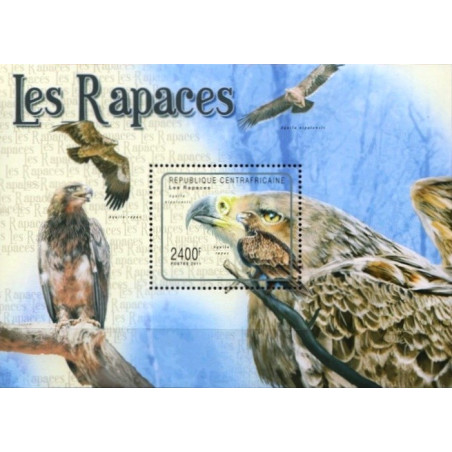 Centrinės Afrikos Respublikos pašto ženklai (2011). Paukščiai
