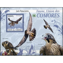 Comoros stamps (2009) for sale. Falcons