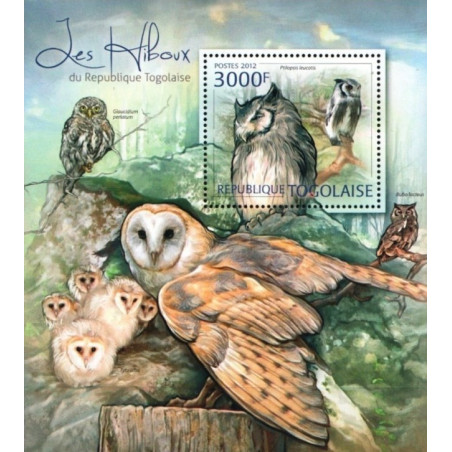 Tago pašto ženklai (2012). Pelėdos