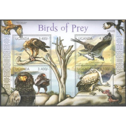 Uganda stamps (2012) for sale. Birds of Prey