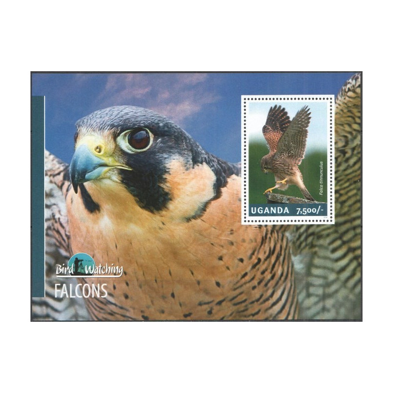 Uganda stamps (2014) for sale. Birds of Prey