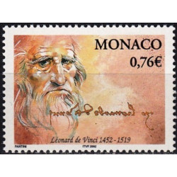 Monako pašto ženklai (2002). Leonardas da Vinčis