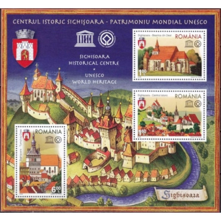 Rumunijos pašto ženklai (2009). Architektūros paveldo paminklai