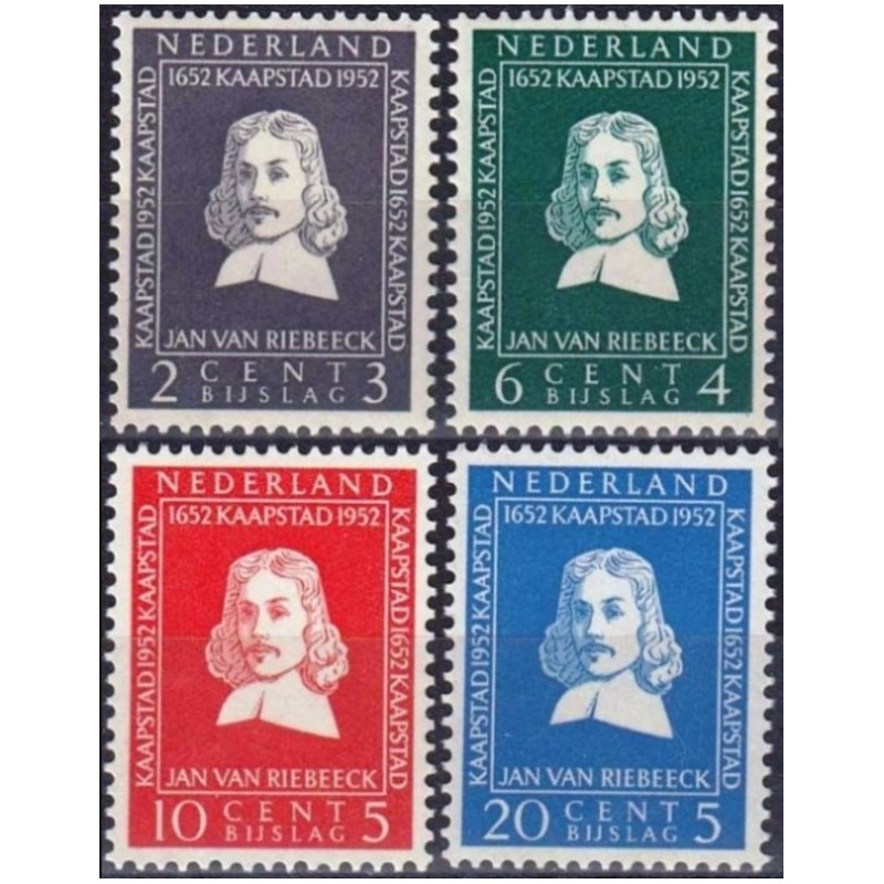 Nyderlandų pašto ženklai (1952). Van Rybekas