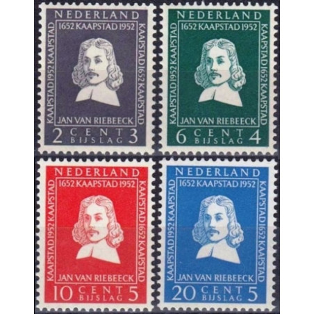 Nyderlandų pašto ženklai (1952). Van Rybekas