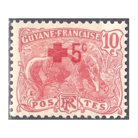 French Guyana stamps (1915) for sale. Giant anteater